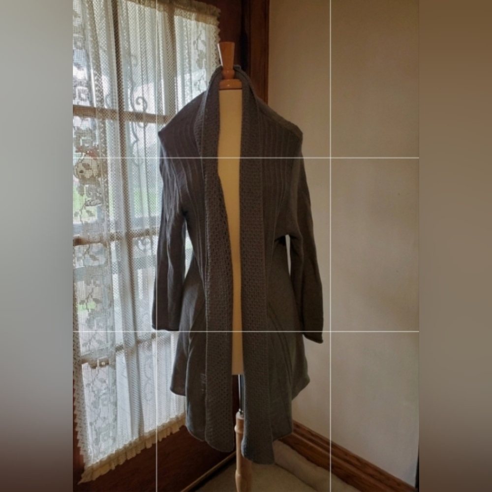 🍂✨️❄️🍁☃️ Kim Rogers cardigan. 3XL women's. Grey,gray,Fall,Winter,warm. Cozy☃️